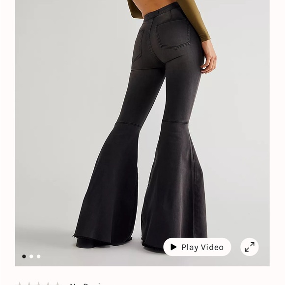 Free People Denim - Free people flare black jeans! Worn less than a handful of times.